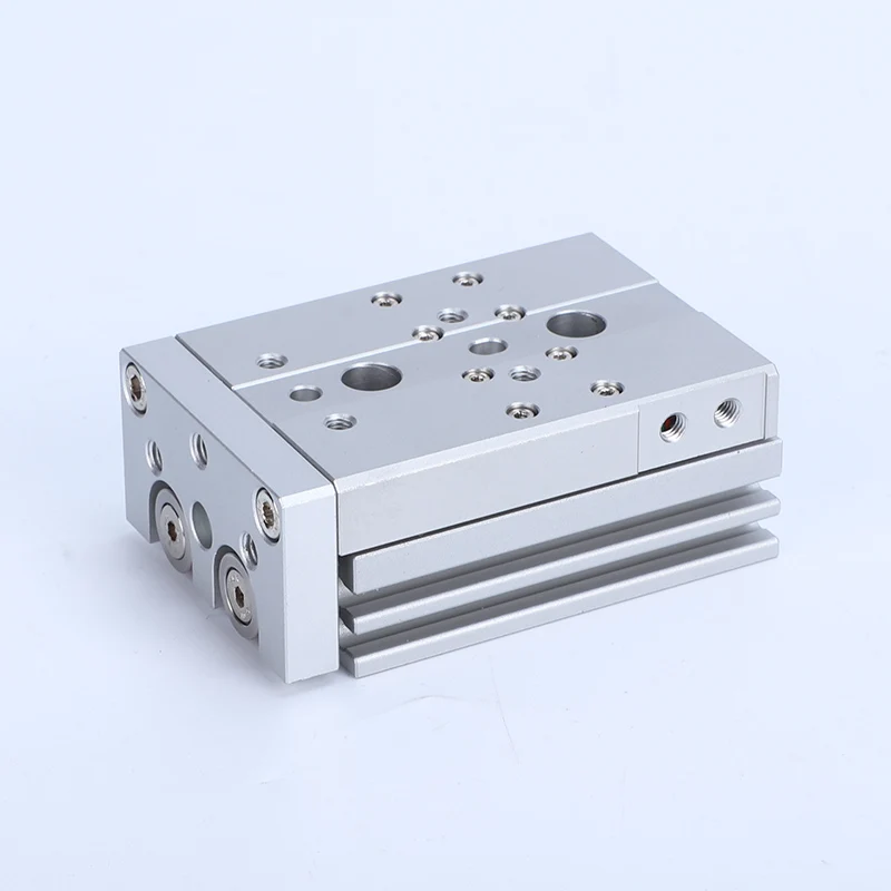 

HLQ/ MXQ 16/20-10/20/30/40/50/75/100 Pneumatic Cylinder guide linear precision biaxial sliding table cylinder MXQ20-50A