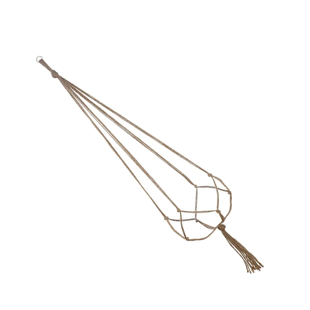Hanging Planter Rack Hanging Basket Flower Pot Holder Gardening Linen Rope Woven Net Potted Plants Hanger Indoor Outdoor Decorat
Hanging Planter Rack Hanging Basket Flower Pot Holder Gardening Linen Rope Woven Net Potted Plants Hanger Indoor Outdoor Decorat