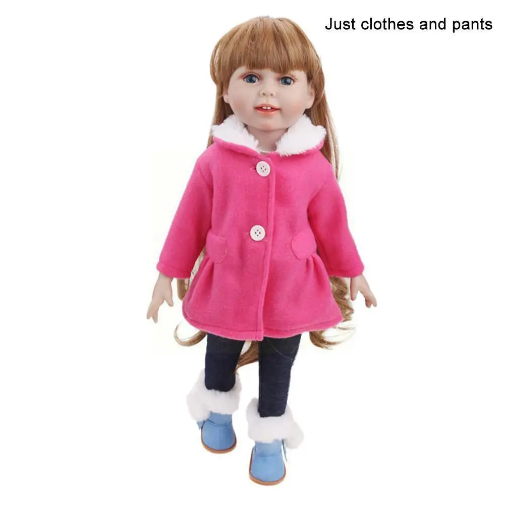 Clothes Cotton Blend Fashionable Suits Suitable For 18-inch S Baby Toys Accessories Gifts For Girls A4j5
Clothes Cotton Blend Fashionable Suits Suitable For 18-inch S Baby Toys Accessories Gifts For Girls A4j5