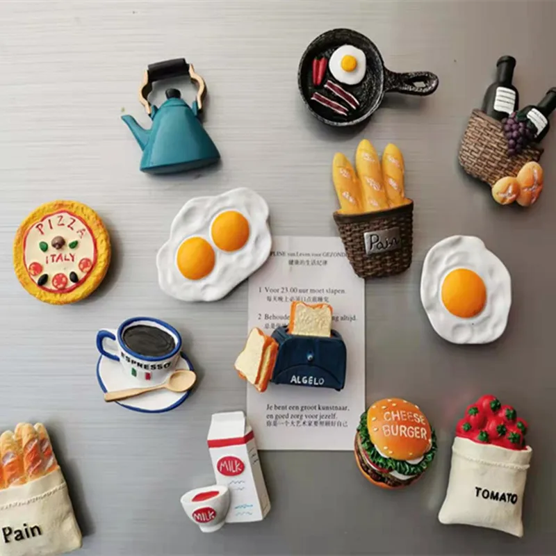 New Creative Bionic Food Fridge Magnet 3D Simulation Food Cute Refrigerator Magnetic Stickers Photo Magnetic Stickers Decoration
New Creative Bionic Food Fridge Magnet 3D Simulation Food Cute Refrigerator Magnetic Stickers Photo Magnetic Stickers Decoration