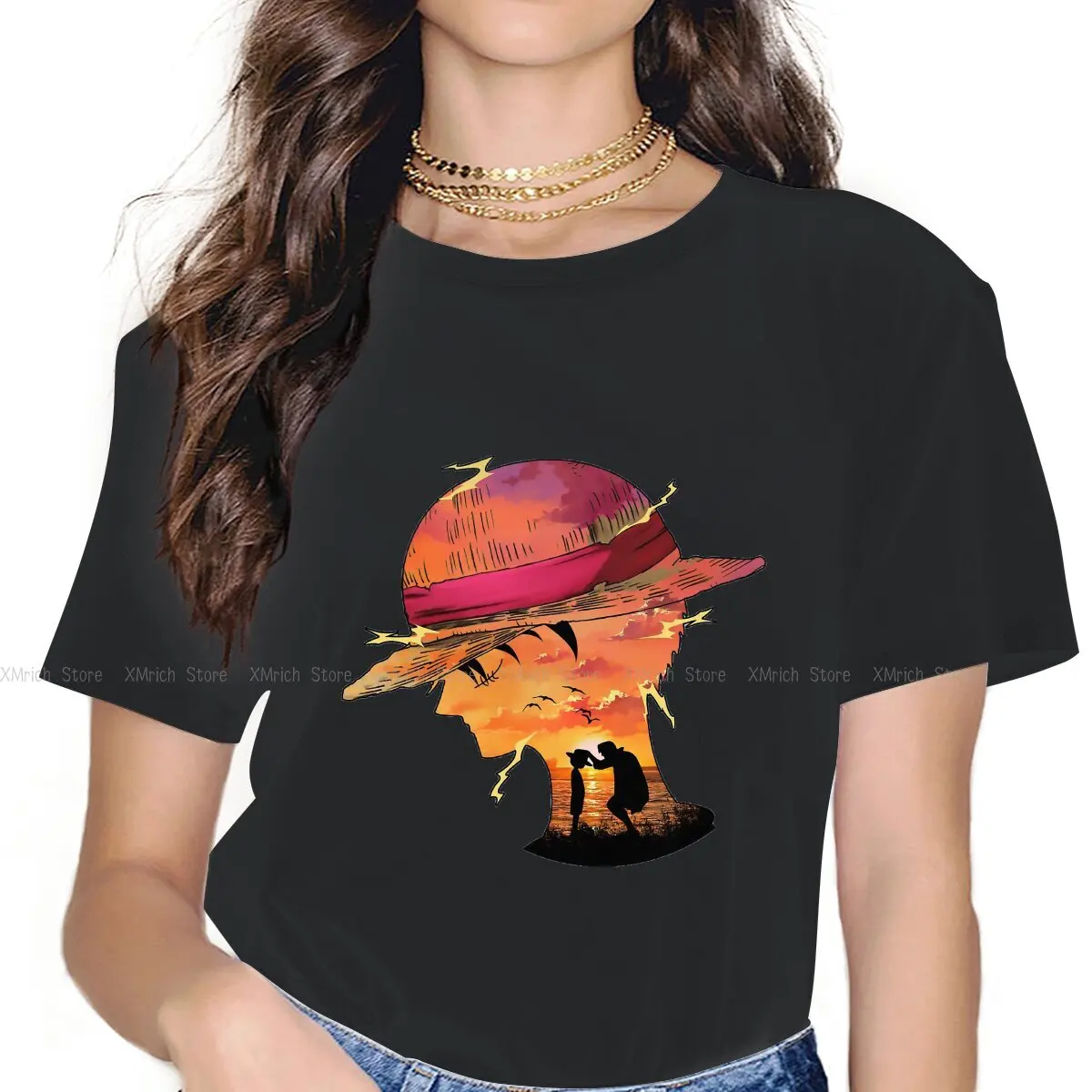 Memories of Pirates Women Shirts One Piece Anime Oversized T-shirt Goth Vintage Female Clothing
Memories of Pirates Women Shirts One Piece Anime Oversized T-shirt Goth Vintage Female Clothing