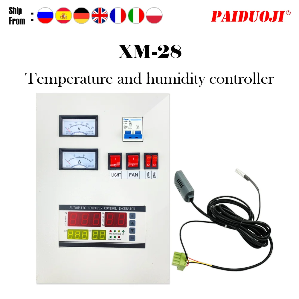 Multifunctional digital temperature controller, automatic incubator XM-28 new industrial incubator, easy operation
Multifunctional digital temperature controller, automatic incubator XM-28 new industrial incubator, easy operation