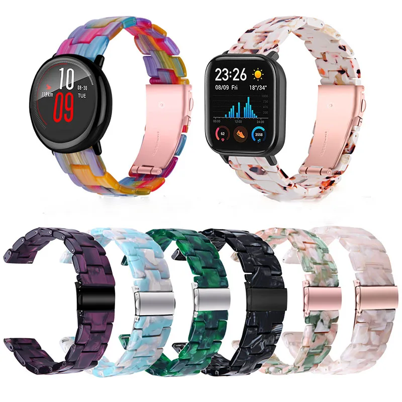 20mm Resin strap For Samsung Galaxy watch 4/classic Active 2 40mm/watch Gear S3 bracelet for Huawei GT 2 /3/GT3 Pro 42mm band
20mm Resin strap For Samsung Galaxy watch 4/classic Active 2 40mm/watch Gear S3 bracelet for Huawei GT 2 /3/GT3 Pro 42mm band