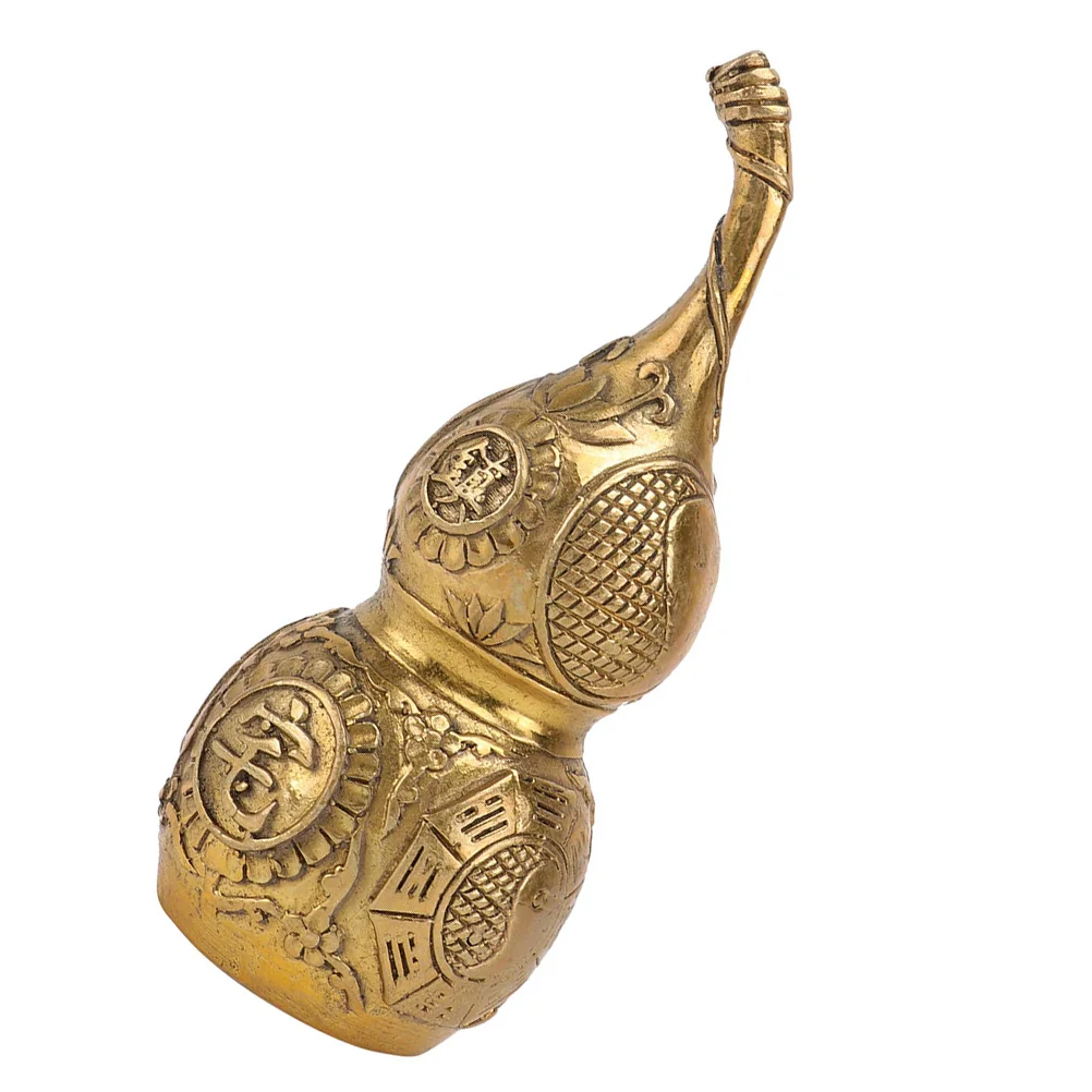 Gourd Wu Lou Chinese Brass Fengshui Ornament Copper Shui Feng Decorations Charm Lu Statue Hu Luck Figurine Amulet Wealth Groud
Gourd Wu Lou Chinese Brass Fengshui Ornament Copper Shui Feng Decorations Charm Lu Statue Hu Luck Figurine Amulet Wealth Groud