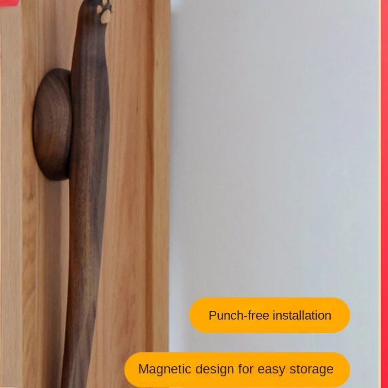 Creative Cat's Paw Wooden Long Handle Shoehorn Modern Nordic Shoes Convenient Shoes Lifter Black Walnut
Creative Cat's Paw Wooden Long Handle Shoehorn Modern Nordic Shoes Convenient Shoes Lifter Black Walnut
