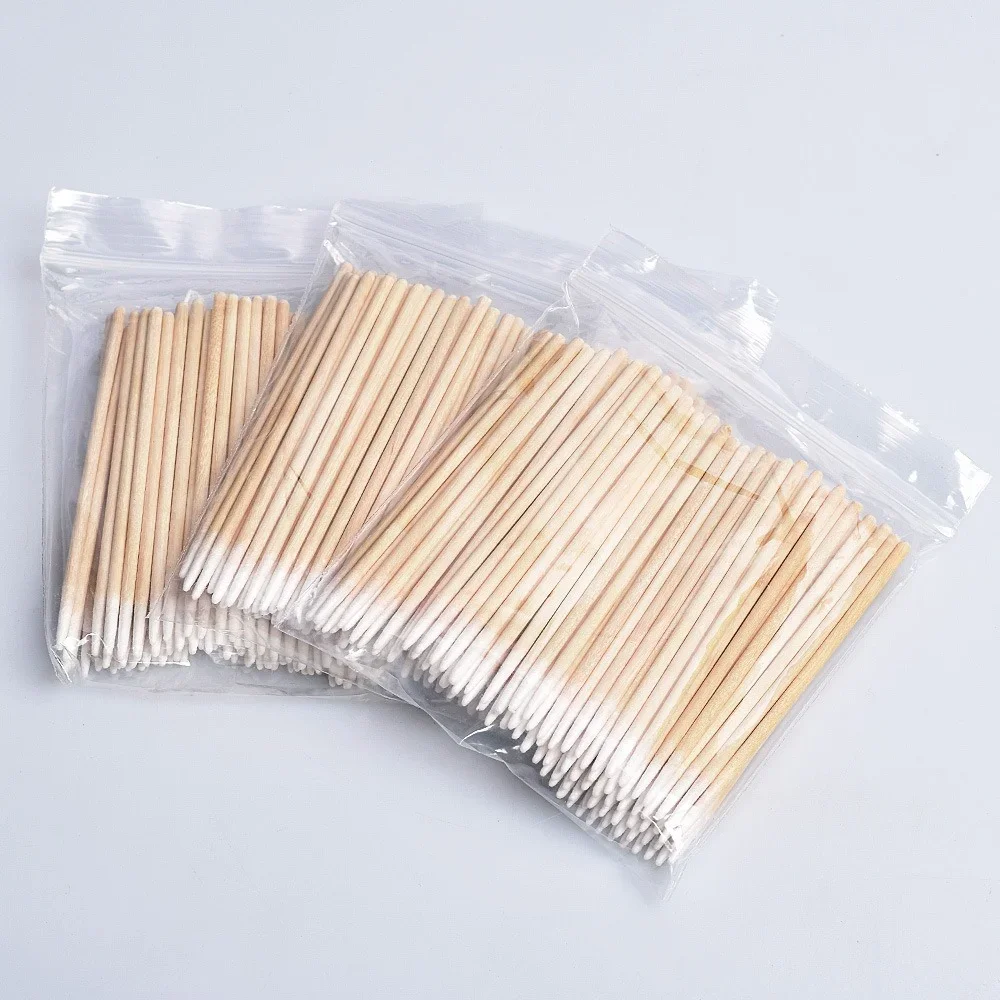 100pcs Disposable Ultra-small Cotton Swab Lint Free Micro Brushes Wood Cotton Buds Swabs Eyelash Extension Glue Removing Tools
100pcs Disposable Ultra-small Cotton Swab Lint Free Micro Brushes Wood Cotton Buds Swabs Eyelash Extension Glue Removing Tools
