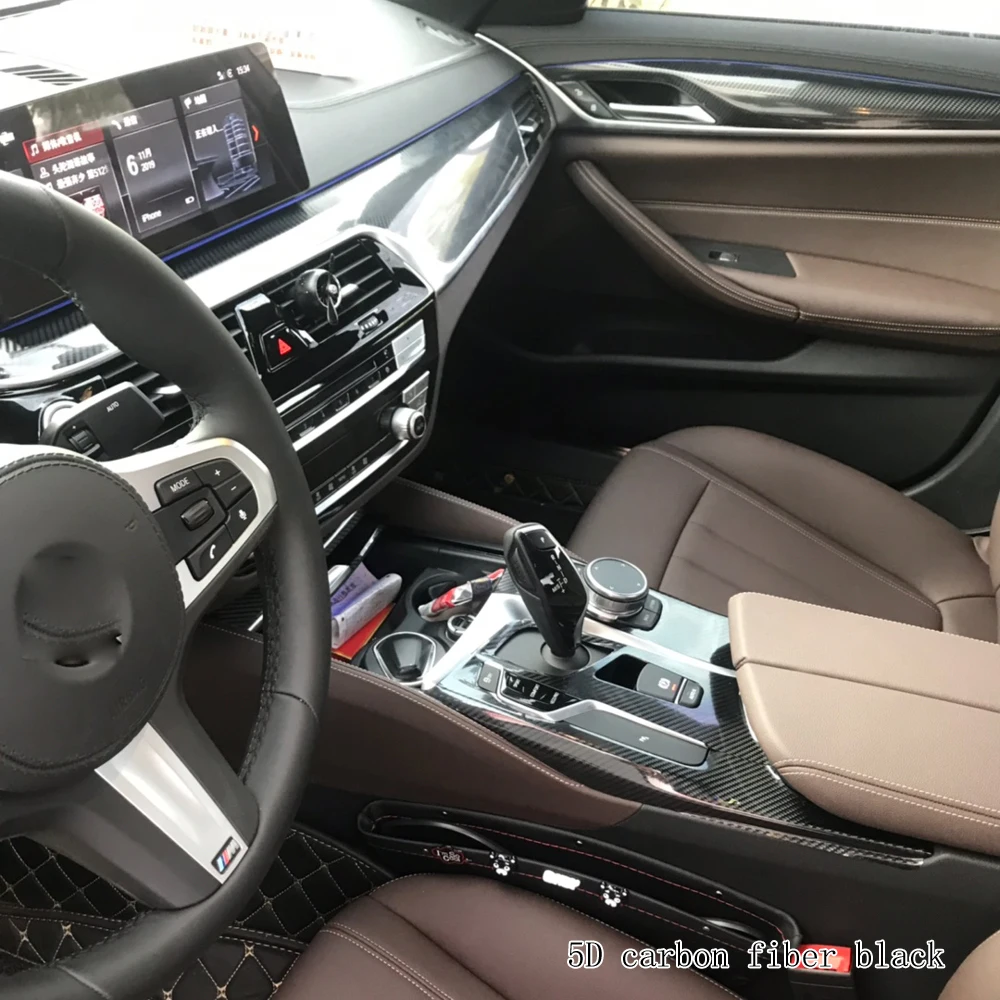 Углеродное волокно для BMW 5 серии G30 2018-2023 автомобильная пленка внутренняя