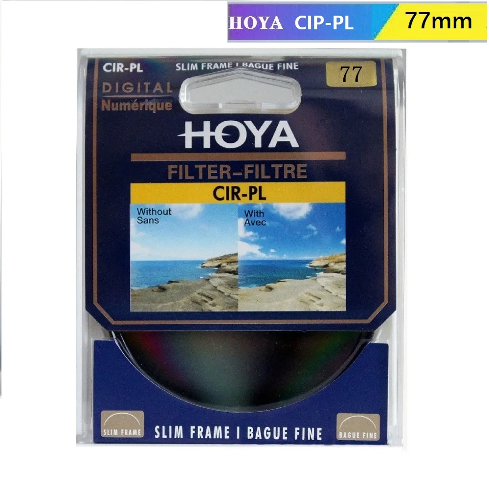 

HOYA CPL Filter 77mm CIR-PL SLIM CPL Circular Polarizer Protective Lens Filter for Nikon Canon Sony nd filter camera accessories