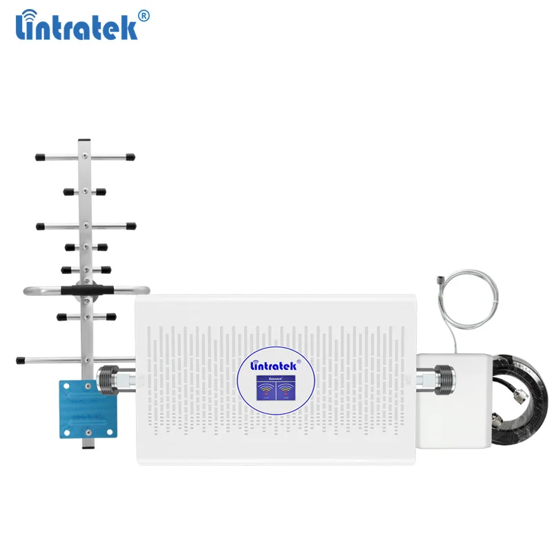 Lintratek Dual Band 2G 3G 4G Signal Booster 800 1800 B3 B20 Cellular Amplifier Repeater LTE DCS AGC 70dB Signal Amplifier
Lintratek Dual Band 2G 3G 4G Signal Booster 800 1800 B3 B20 Cellular Amplifier Repeater LTE DCS AGC 70dB Signal Amplifier