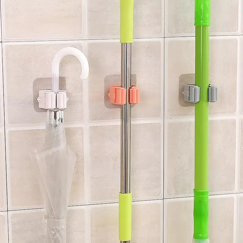 Mop Rack Bathroom accessories Wall Mounted Shelf Organizer Hook Broom Holder Hanger Behind Doors/On Walls Kitchen Storage Tool
Mop Rack Bathroom accessories Wall Mounted Shelf Organizer Hook Broom Holder Hanger Behind Doors/On Walls Kitchen Storage Tool