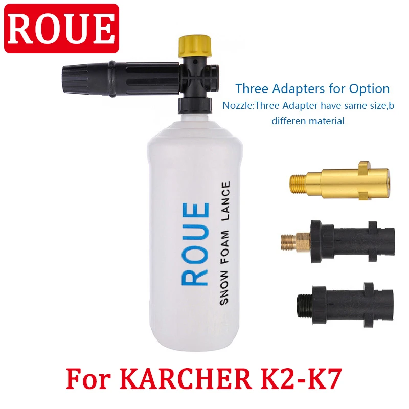 For Karcher K High Pressure Cleaner Soap Foam Generator Washing Tool Car Wash Sprayer Jet Snow Foam Cannon Gun Nozzle Turbo
For Karcher K High Pressure Cleaner Soap Foam Generator Washing Tool Car Wash Sprayer Jet Snow Foam Cannon Gun Nozzle Turbo