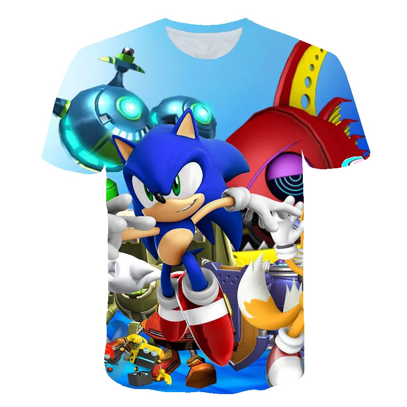 Summer New 3D sonic Print T Shirts kids Tops Clothes Kids Cartoon Clothes Casual Comfortable super-sonic kids T Shirts
Summer New 3D sonic Print T Shirts kids Tops Clothes Kids Cartoon Clothes Casual Comfortable super-sonic kids T Shirts
