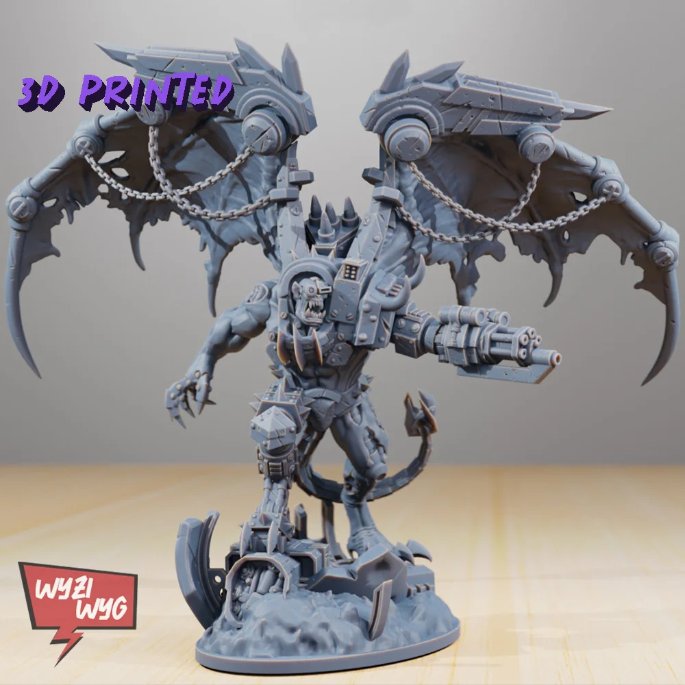 Green Skin Boss Miniature, Orcs Figure, HQ Troops, Green Skin Infantry, HD 3D Printed Model, Action Fantasy Tabletop Wargame DnD
Green Skin Boss Miniature, Orcs Figure, HQ Troops, Green Skin Infantry, HD 3D Printed Model, Action Fantasy Tabletop Wargame DnD