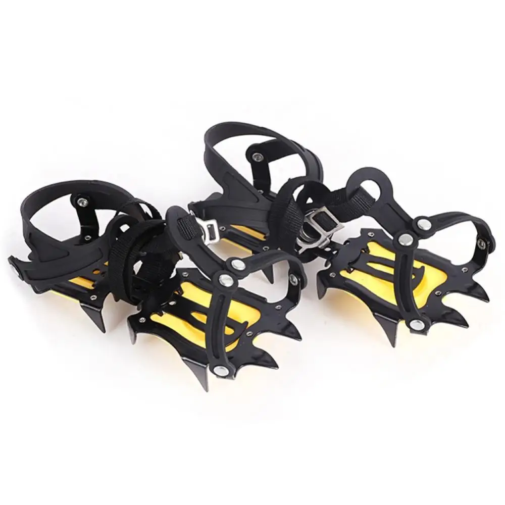 1 Pair Hiking 10 Teeth Anti Slip Anti-Skid Snow Ice Gripper Climbing Shoe Spikes Grips Cleats Crampons Spike Shoes Crampon
1 Pair Hiking 10 Teeth Anti Slip Anti-Skid Snow Ice Gripper Climbing Shoe Spikes Grips Cleats Crampons Spike Shoes Crampon