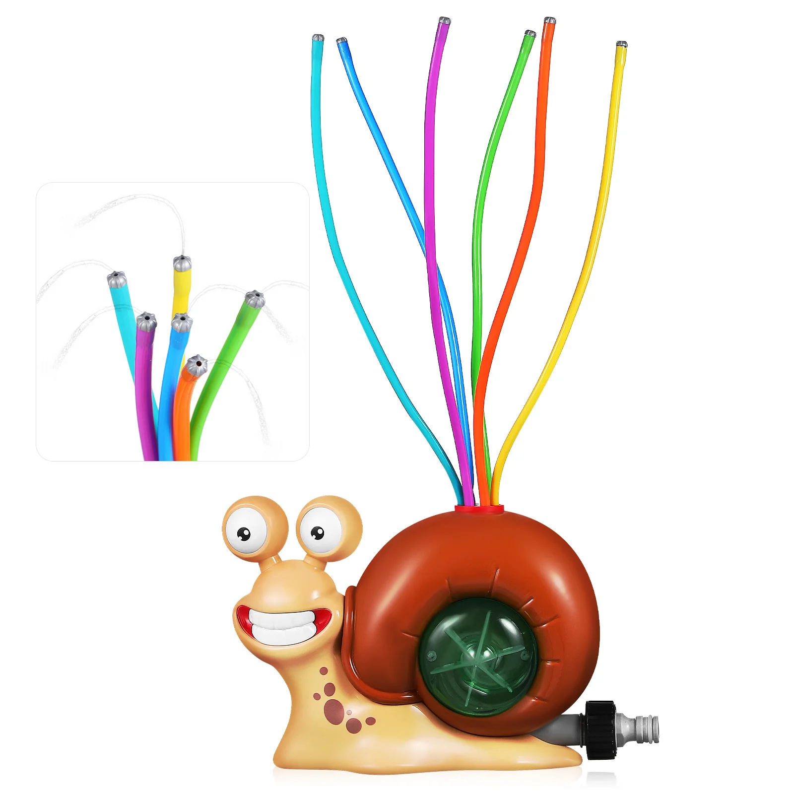 Snail Toy Summer Outside Garden Hose Snail Splashing Fun Toy with Wiggle Tubes for Children
Snail Toy Summer Outside Garden Hose Snail Splashing Fun Toy with Wiggle Tubes for Children