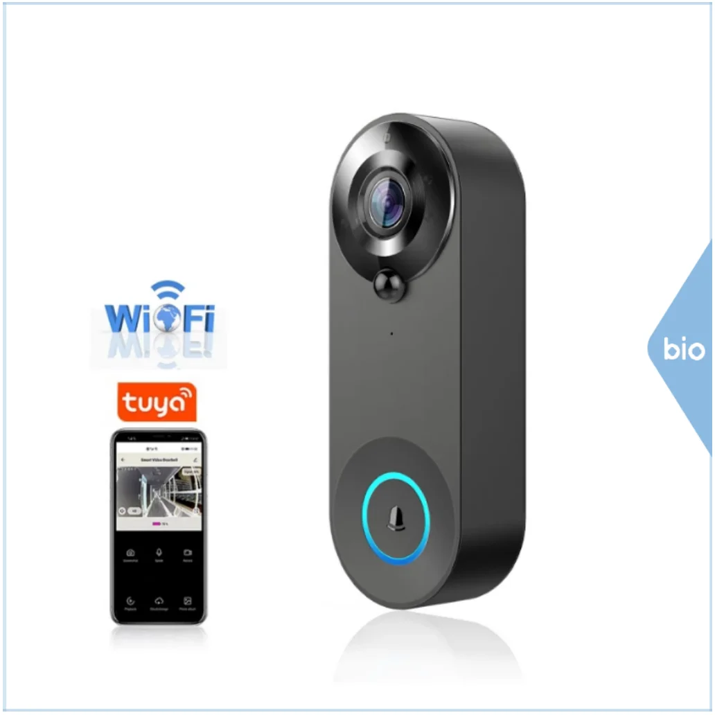 WiFi Tuya Smart Video Doorbell Waterproof Night Vision Home Security 1080P HD Door Camera Digital Visual Intercom WIFI Door Bell
WiFi Tuya Smart Video Doorbell Waterproof Night Vision Home Security 1080P HD Door Camera Digital Visual Intercom WIFI Door Bell