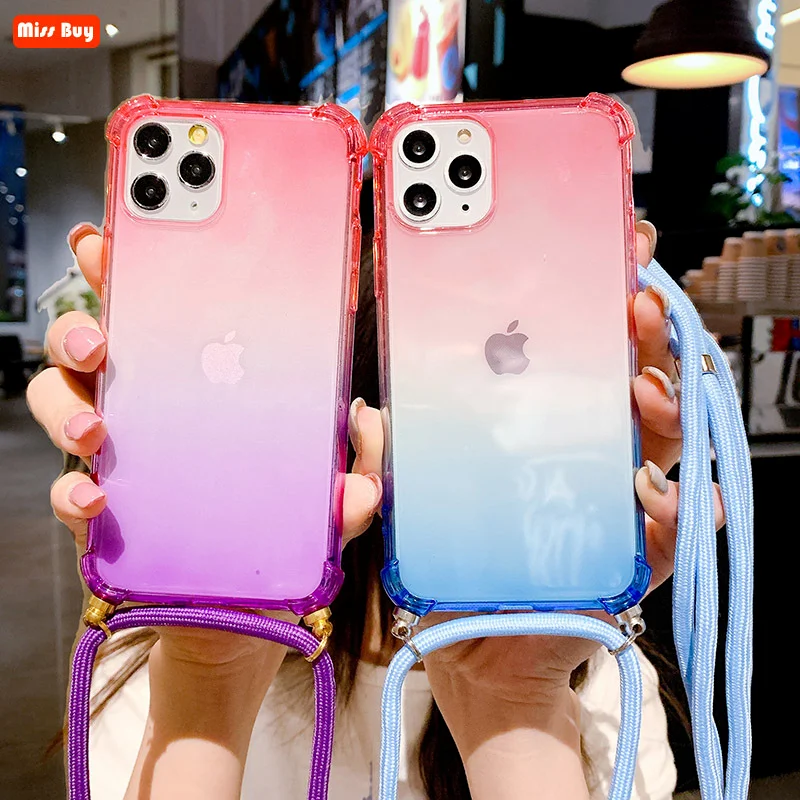 Gradient Transparent Case for OPPO Realme C21 C20 7i 7 5G 7 Pro C15 C11 OPPO A15S A93 Cover Necklace Lanyard Shockproof Fundas
Gradient Transparent Case for OPPO Realme C21 C20 7i 7 5G 7 Pro C15 C11 OPPO A15S A93 Cover Necklace Lanyard Shockproof Fundas