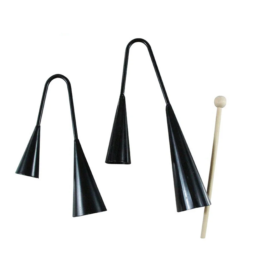 Instrument Toy Bell Beater Kids Percussionagogo Cowbell Educational Stick Traditional Tone Two Preschool Early Musical Education
Instrument Toy Bell Beater Kids Percussionagogo Cowbell Educational Stick Traditional Tone Two Preschool Early Musical Education