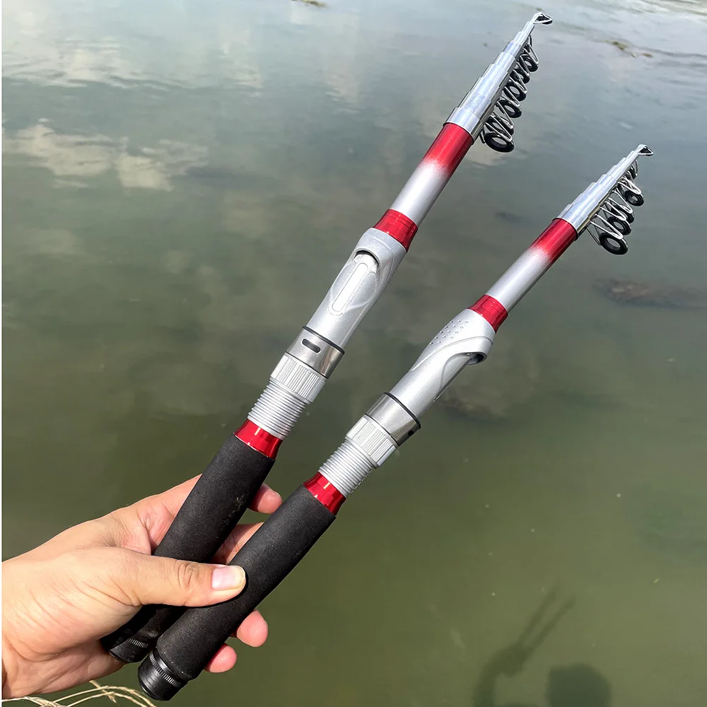 Ghotda 1.8-3.6m Telescopic Fishing Rod Kit Metal Spool Spinning Reel Carp Fishing Rod Reel Combo Saltwater Pesca
Ghotda 1.8-3.6m Telescopic Fishing Rod Kit Metal Spool Spinning Reel Carp Fishing Rod Reel Combo Saltwater Pesca