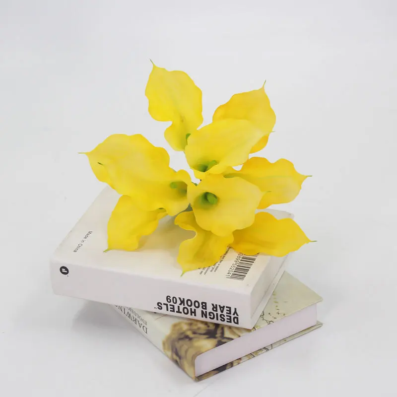 10Pcs Calla Artificial Flowers Calla Lily Fake Flower Bouquet For Wedding Bouquet Bridal Home Flower Decoration
10Pcs Calla Artificial Flowers Calla Lily Fake Flower Bouquet For Wedding Bouquet Bridal Home Flower Decoration