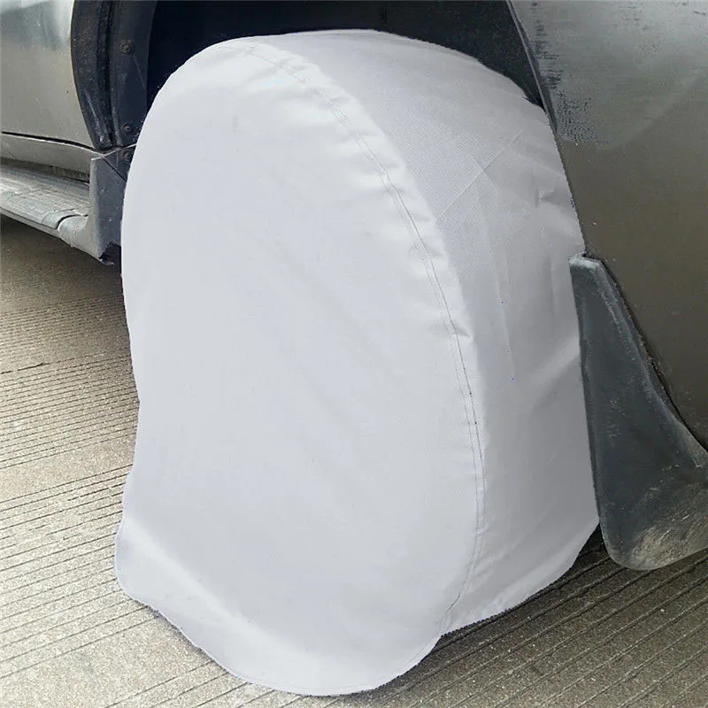 2/4pcs 27 Inch-29 Inch Waterproof Oxford Tire Covers Car RV Trailer Camper Tyre Anti-dust Sunproof Protector Bag
2/4pcs 27 Inch-29 Inch Waterproof Oxford Tire Covers Car RV Trailer Camper Tyre Anti-dust Sunproof Protector Bag