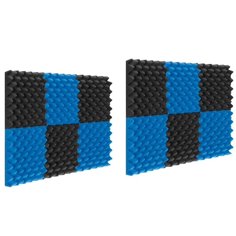 24Pack Acoustic Foam Panels Egg Crate Foam Sound Proof Padding 1 Inchx12 Inchx12 Inch Studio Acoustical Treatments Foam
24Pack Acoustic Foam Panels Egg Crate Foam Sound Proof Padding 1 Inchx12 Inchx12 Inch Studio Acoustical Treatments Foam