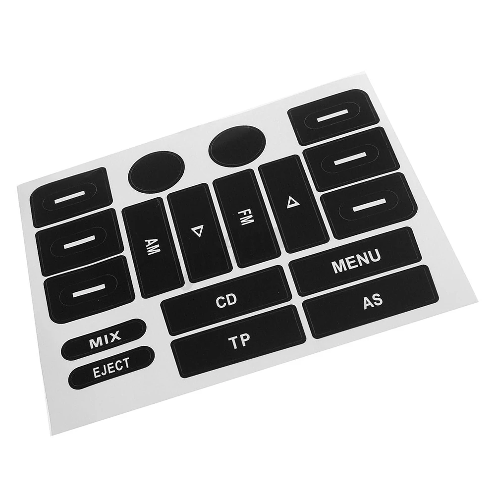 1PCRadio Knobs Repair Sticker Worn Button For Golf MK5 For Passat Matte Black PVC Replacement Interior Car Truck Accessories
1PCRadio Knobs Repair Sticker Worn Button For Golf MK5 For Passat Matte Black PVC Replacement Interior Car Truck Accessories