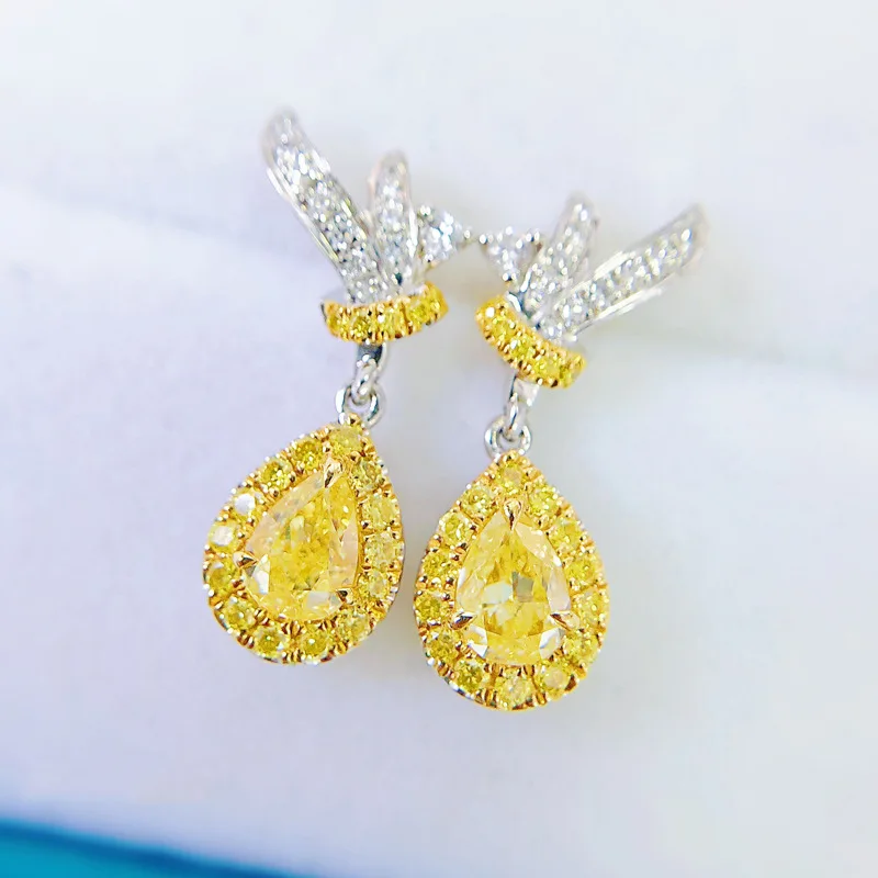 Yellow Diamond 925 Silver Earrings For Women Designer Luxury Aesthetic Vintage Ear Studs Crystal Korean Style Simple Versatile
Yellow Diamond 925 Silver Earrings For Women Designer Luxury Aesthetic Vintage Ear Studs Crystal Korean Style Simple Versatile