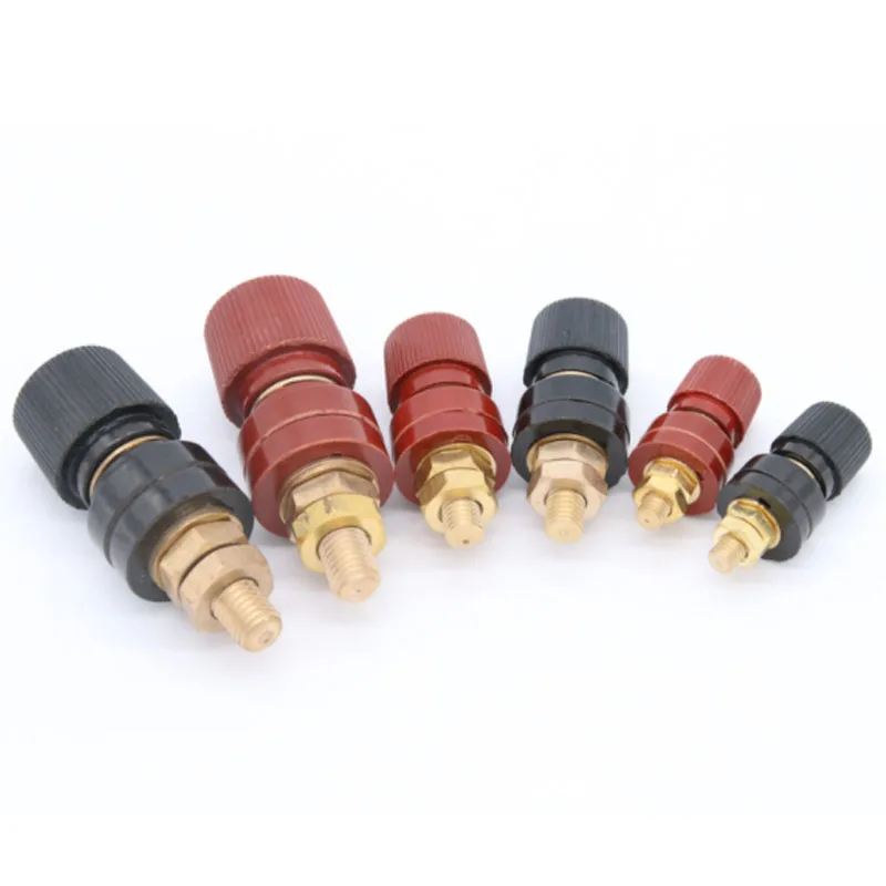 Black Red M5 M6 M8 M10 Wire Binding Post Thread Screw Lithium Battery Weld Inverter Clamp Power Supply Connect Terminal Splice
Black Red M5 M6 M8 M10 Wire Binding Post Thread Screw Lithium Battery Weld Inverter Clamp Power Supply Connect Terminal Splice