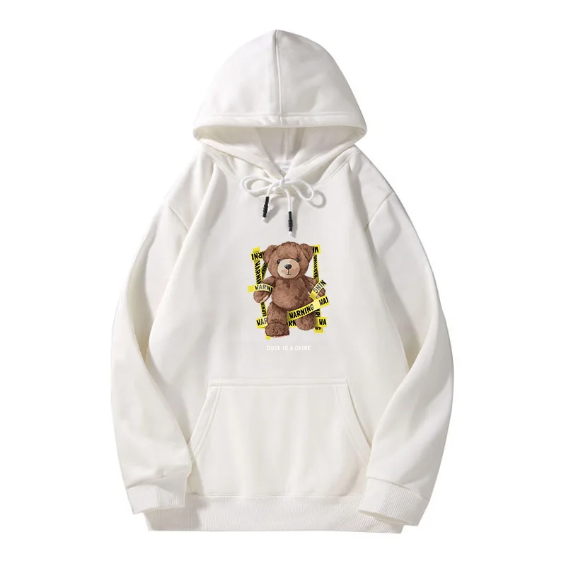 Men's and women's autumn and winter fashion hoodies hand-painted bear street hoodies
Men's and women's autumn and winter fashion hoodies hand-painted bear street hoodies