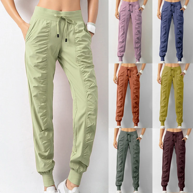 Women's Wrinkled Thin Leggings Pants Running Fitness Sports Pants Casual Quick-drying Trousers Harem Pants Fashion
Women's Wrinkled Thin Leggings Pants Running Fitness Sports Pants Casual Quick-drying Trousers Harem Pants Fashion