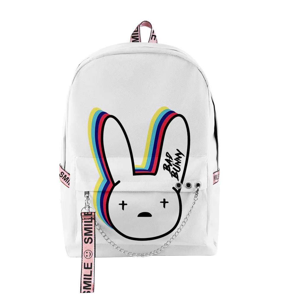 Fashion Novelty Funny Bad bunny Student School Bags Unisex 3D Print Oxford Waterproof Notebook multifunction Travel Backpacks
Fashion Novelty Funny Bad bunny Student School Bags Unisex 3D Print Oxford Waterproof Notebook multifunction Travel Backpacks