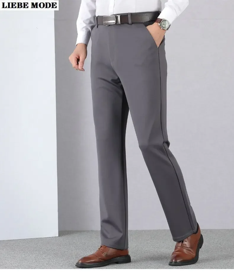 Men's Classic Pants Spring Summer Autumn Black Grey Burgundy Navy Blue Casual Pants High Waist Trousers Business Casual Pants
Men's Classic Pants Spring Summer Autumn Black Grey Burgundy Navy Blue Casual Pants High Waist Trousers Business Casual Pants