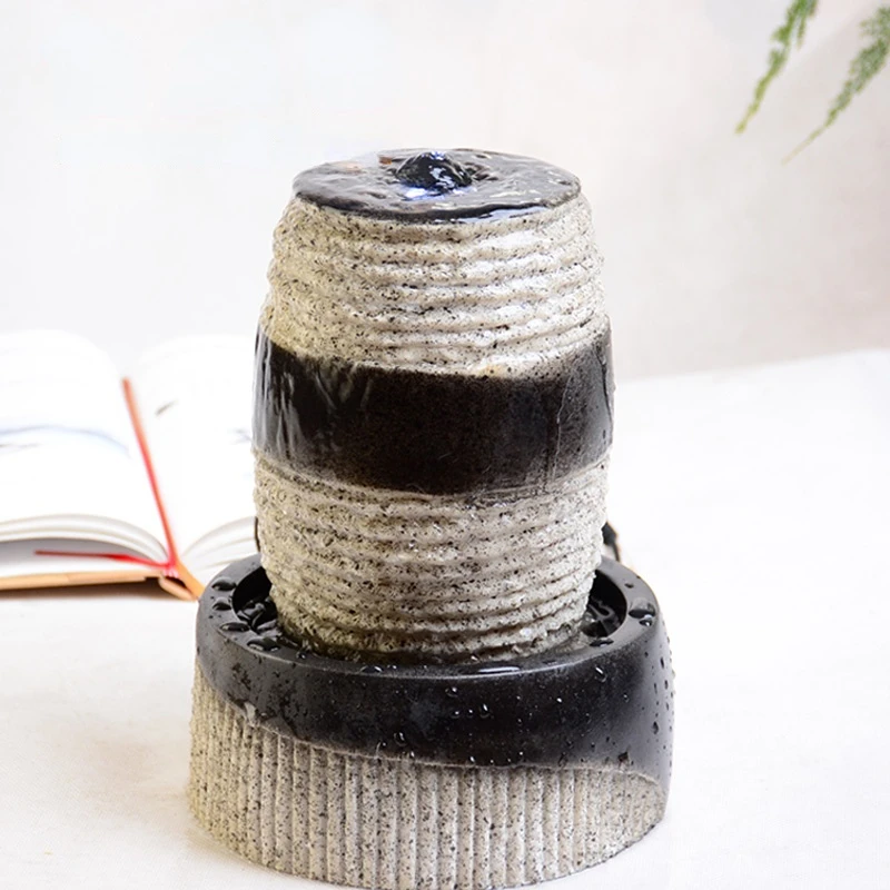 Home Decor Crafts Indoor Landscape Desktop Ornaments Creative Simple Fountain Flowing Water Desk Fashion Ornament
Home Decor Crafts Indoor Landscape Desktop Ornaments Creative Simple Fountain Flowing Water Desk Fashion Ornament