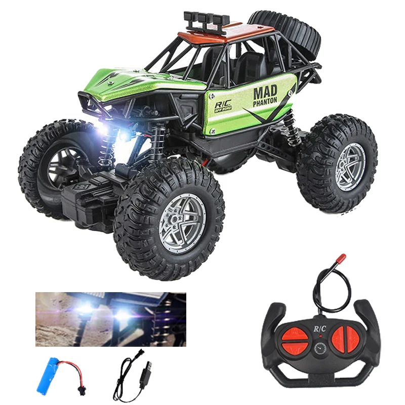 1/18 RC Car Model Alloy Mini RC Buggy High Speed Off-Road Vehicle With LED Light RC Rechargeable Car Kids Toys Boys
1/18 RC Car Model Alloy Mini RC Buggy High Speed Off-Road Vehicle With LED Light RC Rechargeable Car Kids Toys Boys