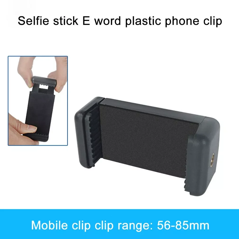 Durable Mobile Phone Clip Adapter Universal For Tripod Monopod Holder Clamp Bracket Stand Holder Mount Black Retractable
Durable Mobile Phone Clip Adapter Universal For Tripod Monopod Holder Clamp Bracket Stand Holder Mount Black Retractable