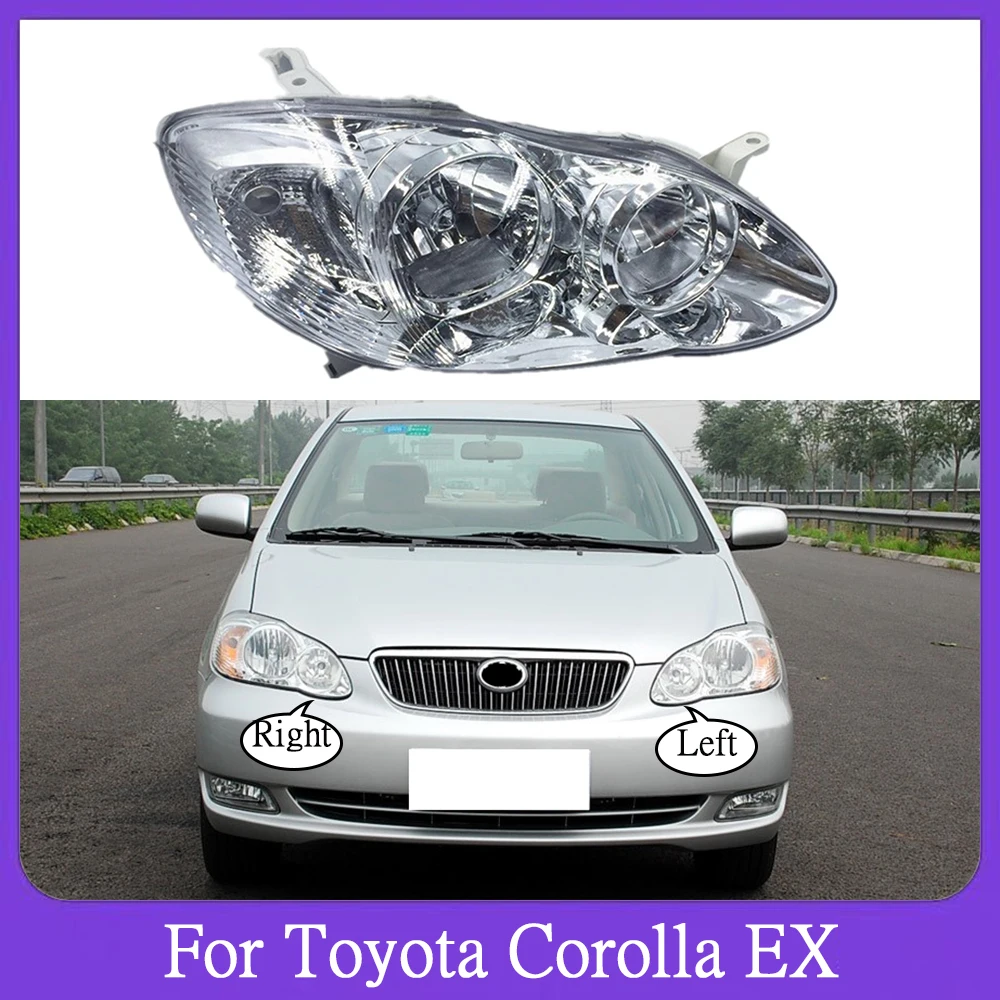 For Toyota Corolla EX 2004-2009 Front Headlight Assembly Durable Headlamp Half Assembly Lens Head Lamp Car Light Accessories
For Toyota Corolla EX 2004-2009 Front Headlight Assembly Durable Headlamp Half Assembly Lens Head Lamp Car Light Accessories