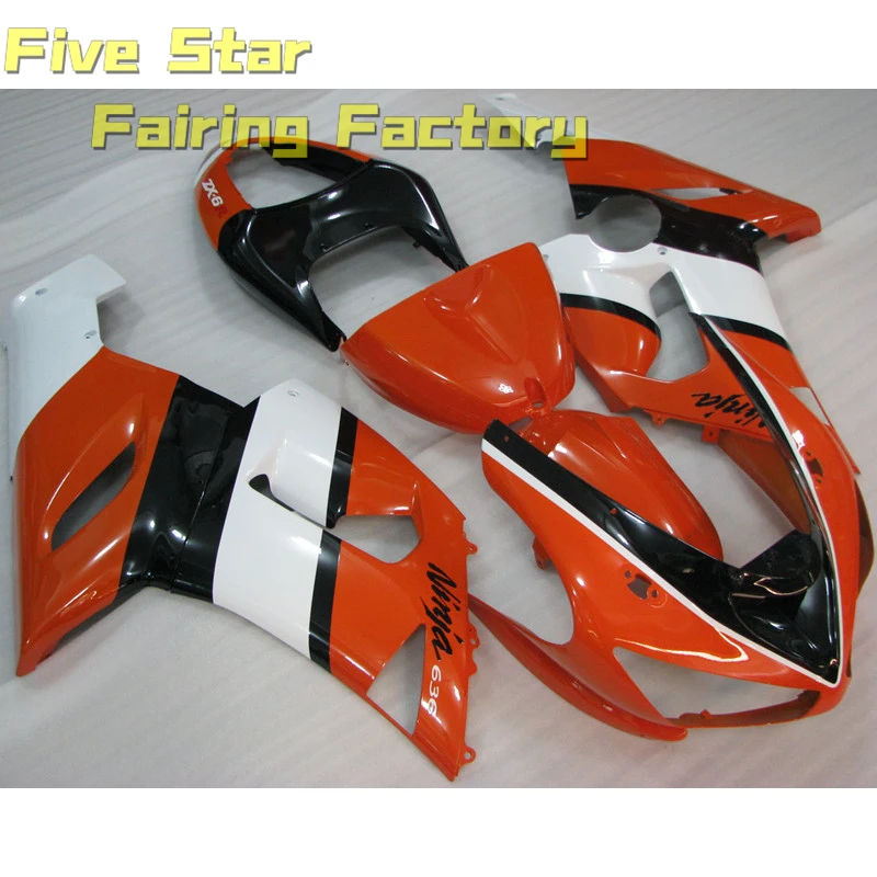 Комплект обтекателей для мотоцикла Kawasaki Ninja ZX6R 636 2005 2006 ZX 6R, литьевая форма для кузова, высококачественный корпус, оранжевый, красный, белый
Комплект обтекателей для мотоцикла Kawasaki Ninja ZX6R 636 2005 2006 ZX 6R, литьевая форма для кузова, высококачественный корпус, оранжевый, красный, белый