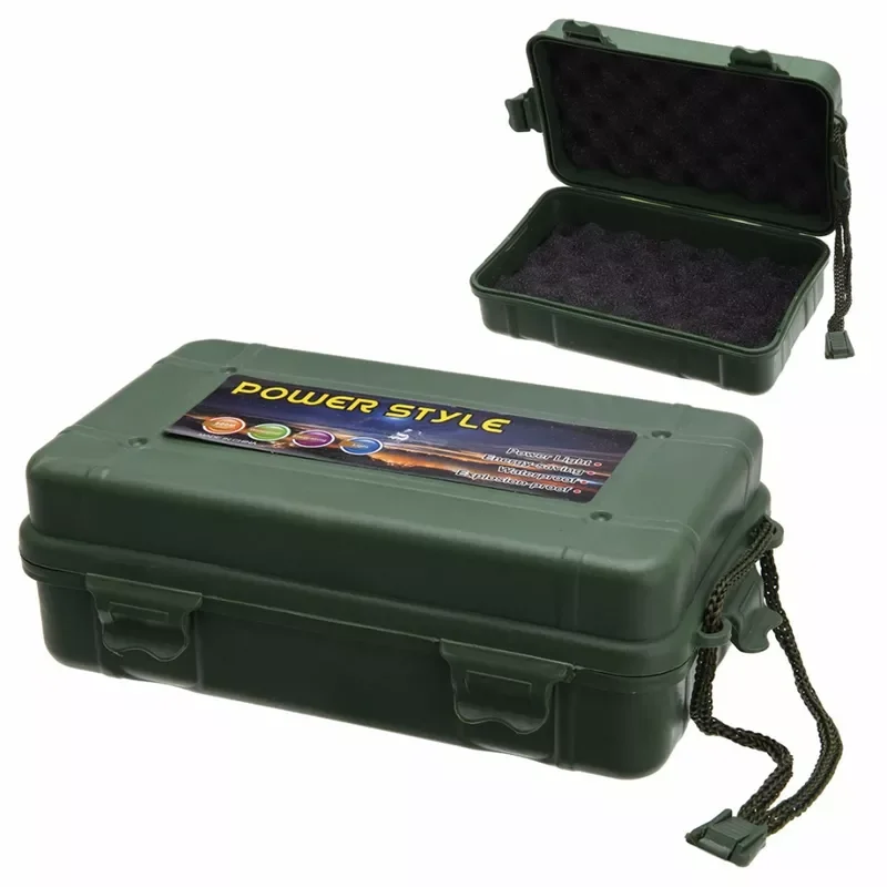 NEW2023 Shockproof Airtight Survival Case Flashlight Storage Box Green Plastic Organize Container For Home Outdoor Kit 21x11x7cm
NEW2023 Shockproof Airtight Survival Case Flashlight Storage Box Green Plastic Organize Container For Home Outdoor Kit 21x11x7cm