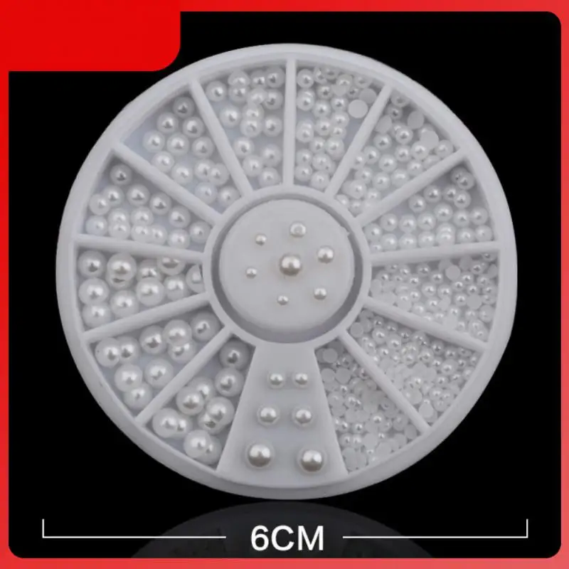 Разные размеры, белая деталь для ногтей, полужемчужные бусины для ногтей, детали для украшения ногтей, аксессуары для самостоятельного маникюра 
Разные размеры, белая деталь для ногтей, полужемчужные бусины для ногтей, детали для украшения ногтей, аксессуары для самостоятельного маникюра