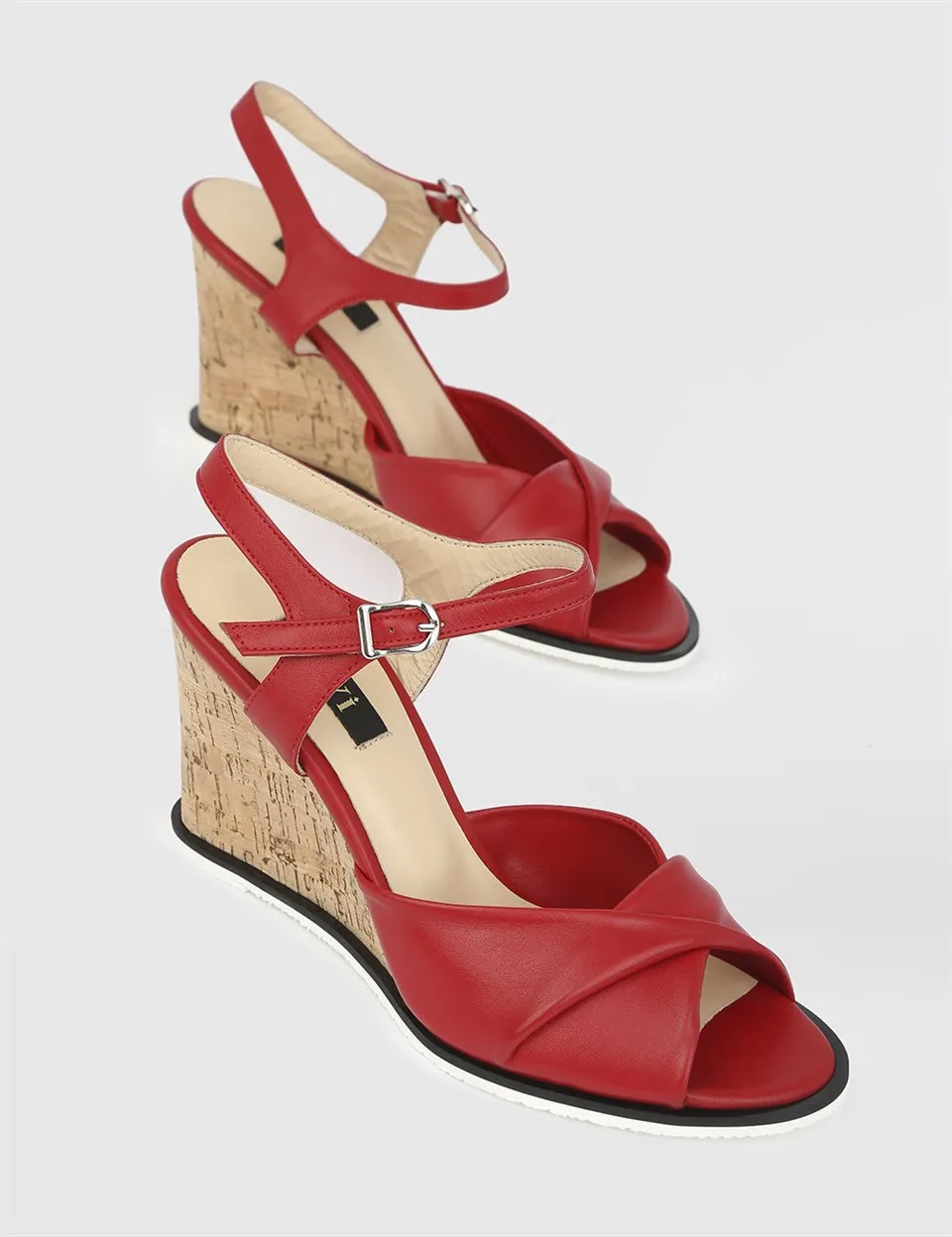 ILVi-Genuine Leather Handmade Gris Red Leather Women's Wedge Sandal Women Shoes 2021 Spring/Summer
ILVi-Genuine Leather Handmade Gris Red Leather Women's Wedge Sandal Women Shoes 2021 Spring/Summer