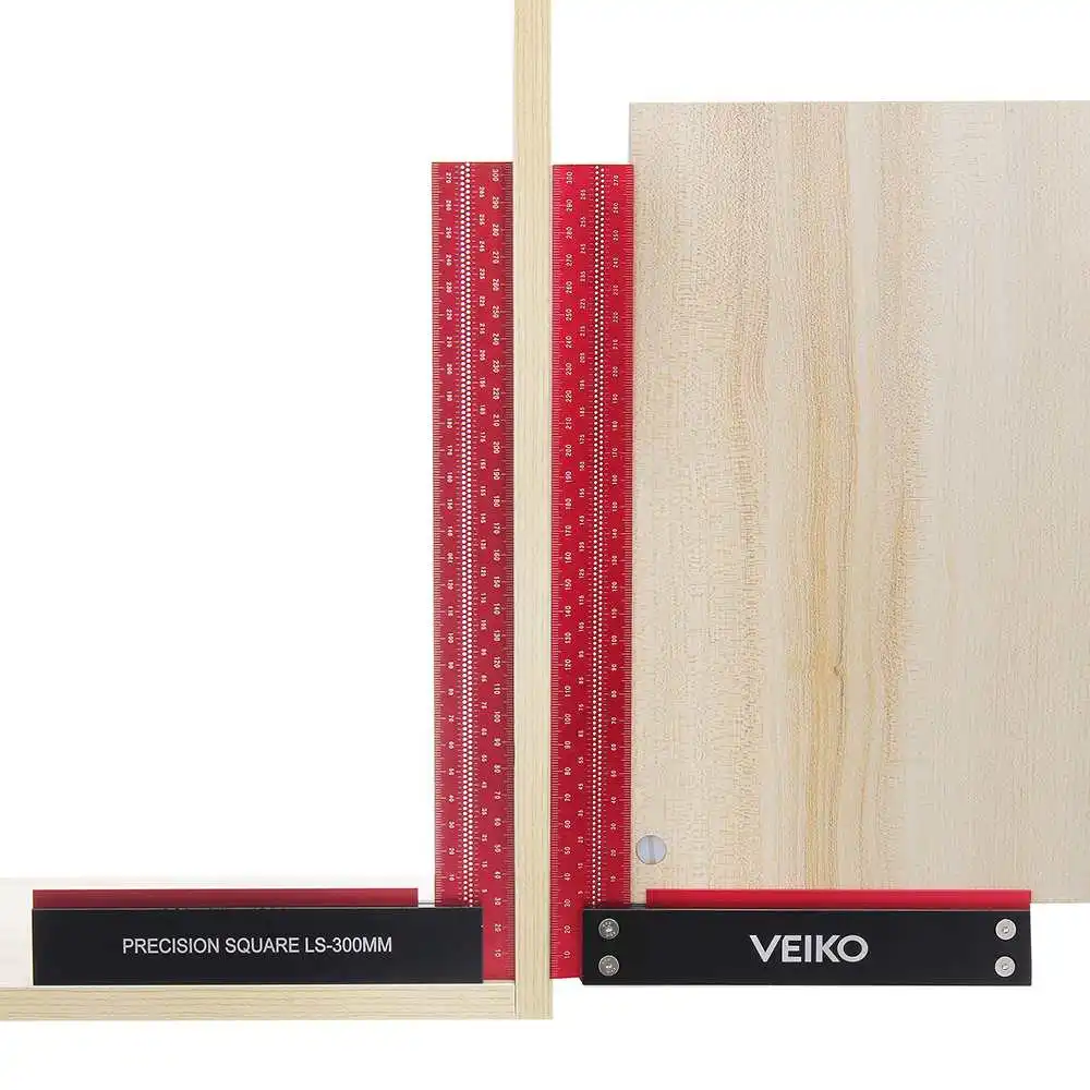 Metric 300mm/12inch L-Shaped Hole Ruler Professional Precision Square for MeasuringMeasurements Ruler Woodworking Carpenters
Metric 300mm/12inch L-Shaped Hole Ruler Professional Precision Square for MeasuringMeasurements Ruler Woodworking Carpenters