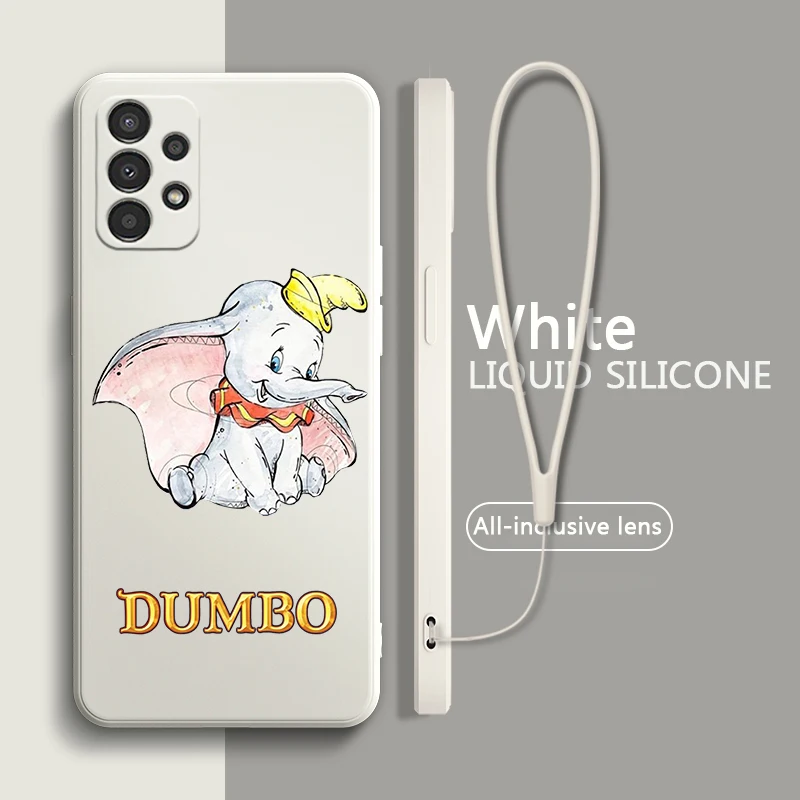Cute Dumbo Liquid Rope Case For Samsung A91 A81 A71 A51 A41 A31 A11 A30 A50S A3 A03S A02 A01 Core Cover
Cute Dumbo Liquid Rope Case For Samsung A91 A81 A71 A51 A41 A31 A11 A30 A50S A3 A03S A02 A01 Core Cover