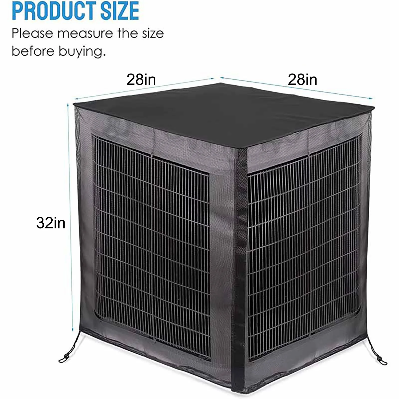 Dustproof Cover Dustproof Full Mesh Protective Cover Air Conditioner Air Conditioner Mesh Cover Air Conditioner Outer Hood
Dustproof Cover Dustproof Full Mesh Protective Cover Air Conditioner Air Conditioner Mesh Cover Air Conditioner Outer Hood