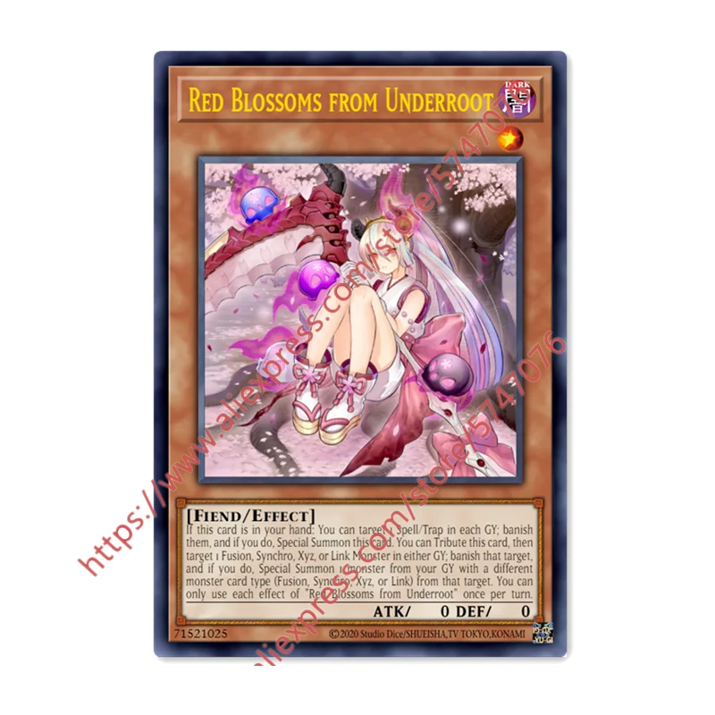 Yu Gi Oh Red Blossoms from Underroot SR Japanese English DIY Toys Hobbies Hobby Collectibles Game Collection Anime Cards
Yu Gi Oh Red Blossoms from Underroot SR Japanese English DIY Toys Hobbies Hobby Collectibles Game Collection Anime Cards