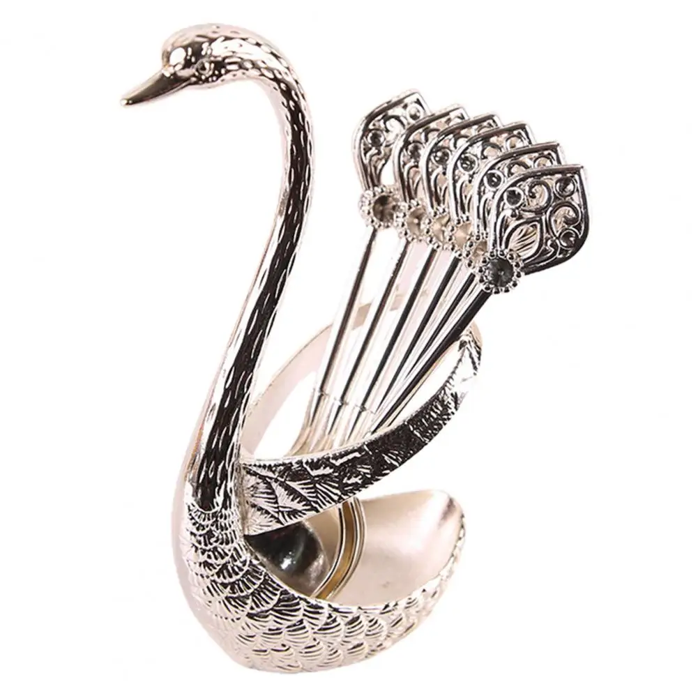 Decorative Easy to Clean Dessert Spoon with Storage Holder Dinnerware Set Kitchen Accessories
Decorative Easy to Clean Dessert Spoon with Storage Holder Dinnerware Set Kitchen Accessories