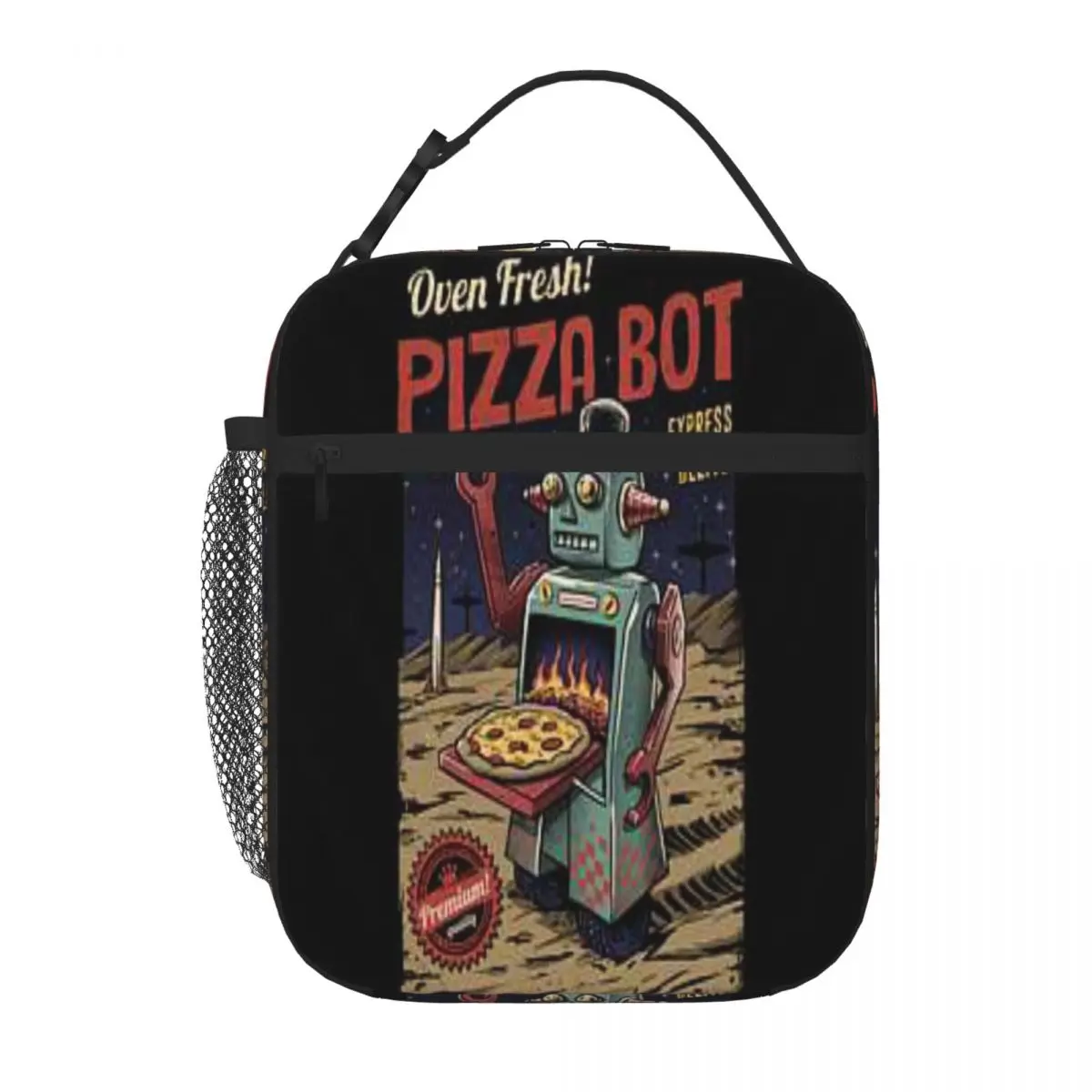 Pizza Bot Vincent Trinidad Transparent Lunch Tote Lunch Bags Insulated Bags Lunch Thermal Bag
Pizza Bot Vincent Trinidad Transparent Lunch Tote Lunch Bags Insulated Bags Lunch Thermal Bag