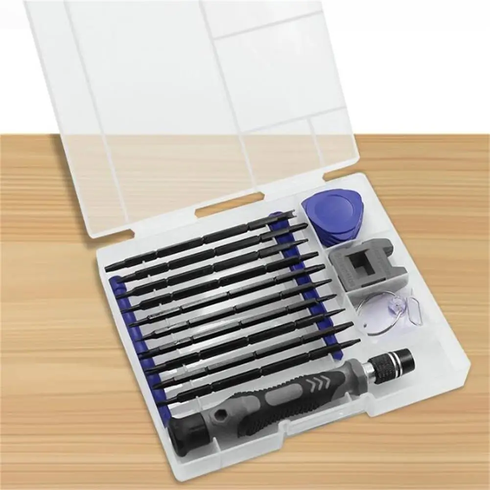 24 Pcs Screwdriver Combination Set Magnetic Cross-Point Screwdriver Household Mobile Phone Disassembly Maintenance Tool
24 Pcs Screwdriver Combination Set Magnetic Cross-Point Screwdriver Household Mobile Phone Disassembly Maintenance Tool