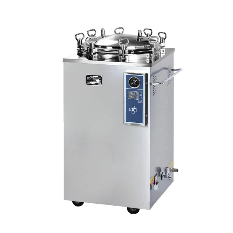 Jiangyin Binjiang vertical sterilization pot, beauty salon, pet hospital, medical sterilizer, edible fungus sterilizer, 50L, 75L
Jiangyin Binjiang vertical sterilization pot, beauty salon, pet hospital, medical sterilizer, edible fungus sterilizer, 50L, 75L