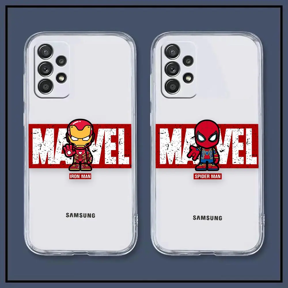 Cartoon Marvel Hero Comics Clear Case For Samsung A73 A12 A13 A22 A33 A42 A53 5G A32 A50 A31 A71 A21S A51 A23 A10 A30 A03 Case
Cartoon Marvel Hero Comics Clear Case For Samsung A73 A12 A13 A22 A33 A42 A53 5G A32 A50 A31 A71 A21S A51 A23 A10 A30 A03 Case